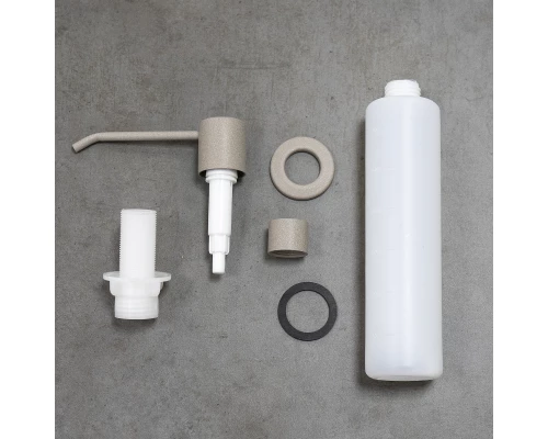 Expert Дозатор для мойки в цвет мойки и смесителя, грей, LM, LM8201PGR