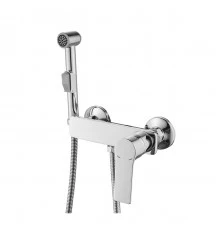 RS27 Смеситель для биде, гигиен.душ на стену, р/ОД, хром, ROS, RS27-52