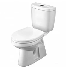 АНИМО Унитаз-компакт, в пол, 2-х режимная арматура, сиденье дюропласт. Soft-close. САНТЕК