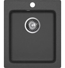 GRANFEST Мойка композит PRACTIK  GF-P--505  1-чаш. 427*505 мм графит арт.GF-