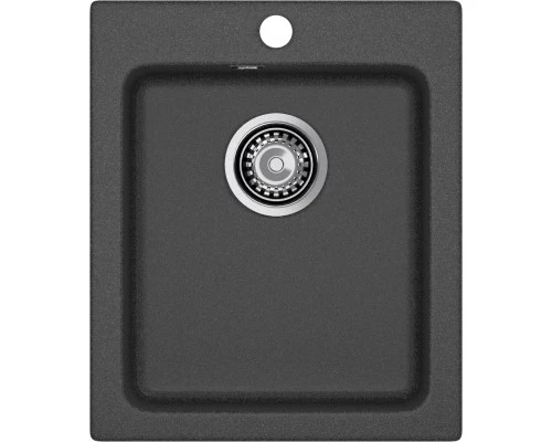 GRANFEST Мойка композит PRACTIK  GF-P--505  1-чаш. 427*505 мм графит арт.GF-