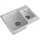 GranFest QUARZ (ECO-09) Мойка 1.5-чаш. 620*480 (серый)