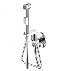 X25 Смеситель для биде, гигиен.душ с полотенцедержателем на стену (к/25), р/ОД, хром, ROS, X25-55