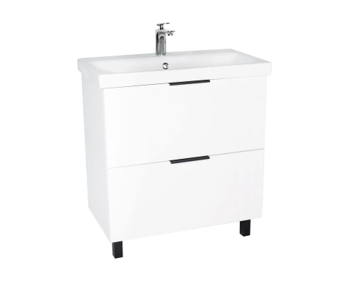 Тумба под раковину VIANT БЕРЛИН 80 напольная белый (VBER80MDBEL-T2Y)