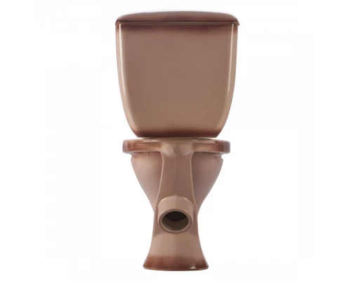 Унитаз-компакт "Воротынский" косой выпуск, с кнопочной арматурой и сиденьем, бежевый  SANTERI