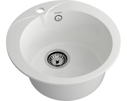 GRANFEST Мойка композит RONDO GF-R--480  D=475 мм  иней  арт.GF-