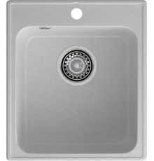 GranFest QUARZ (ECO-17) Мойка  1-чаш. 420*480 (серый)