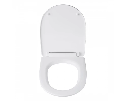 ЮНИОН Унитаз-компакт, косой вып, 2-х р. арм. Oli, сид. дюр. Soft-close, Clip up (тонкое), САНТЕК
