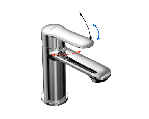 Смеситель для раковины TOKITO KANDA хром (TOK-KAN-1011)