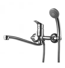 Partner Смеситель для ванны, плоск.пов.излив 300мм держ.на теле, р/ОД, хром, LM, LM6553C