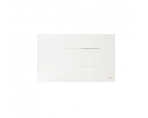 641001 Панель пневм. двойная KARISMA, пластик, белый, OLI