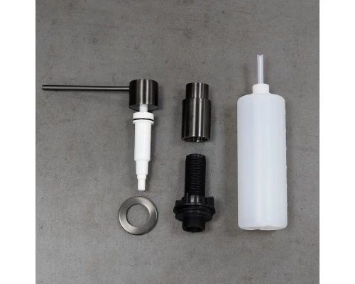 Expert Дозатор для жидких моющих средств, врезной, графит нано, LM, LM8203GMN