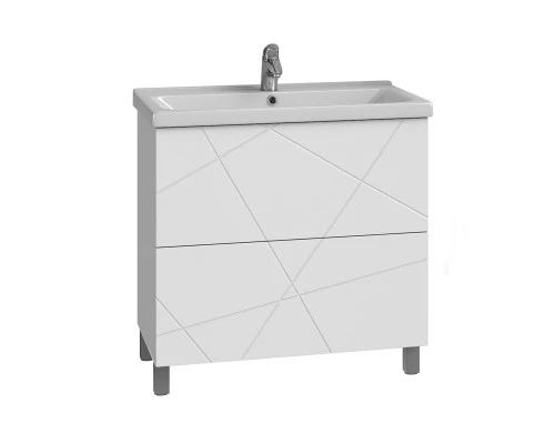 Тумба под раковину VIGO Geometry 80 напольная белый (025)