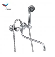 ГОРОД Смеситель для ванны универсальный, двуручный, СЛАВЕН, Е31
