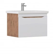 Тумба под раковину VIGO Grani 70 подвесная дуб золотой (165 дуб золотой)