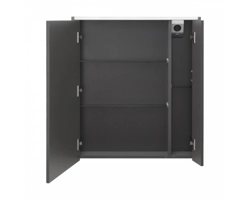 RONDA Зеркальный шкаф 70, белый глянец/серый матовый, ROCA