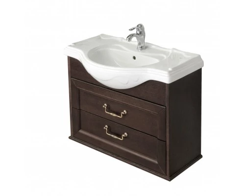 AMERICA EVOLUTION W Тумба под раковину AMERICA 85, дуб темный, ROCA
