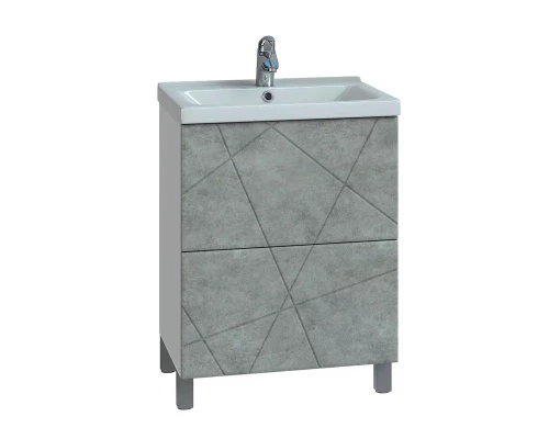 Тумба под раковину VIGO Geometry 60 напольная бетон (015 бетон)