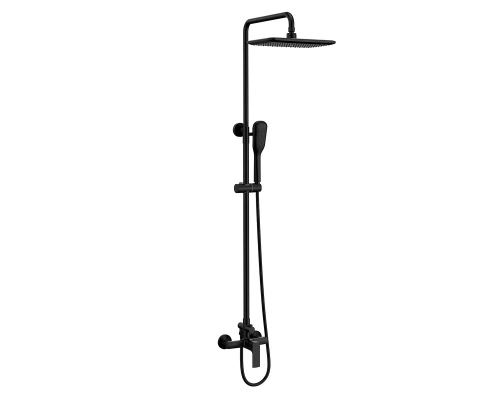 Ursus Смеситель для ванны-душа, пов.излив214мм ,р/ОД, черный, LM, LM7260BL