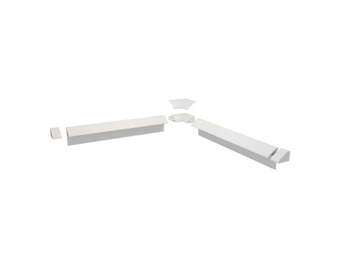 Бордюр для ванн и душевых поддонов (комплект) 1800/30мм х 2, BERGES