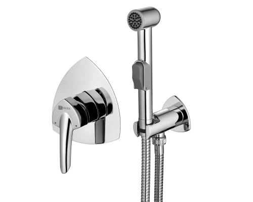 Mars Смеситель для биде, гигиен.душ встраиваемый р/ОД, хром, LM, LM3519C