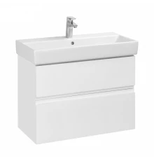 OLETA Тумба под раковину Oleta 80, 2 ящ., белый глянец