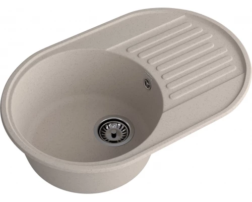 GranFest QUARZ (ECO-18) Мойка чаша+кр 740*480 (песок)