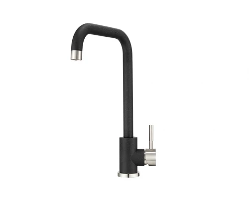 ST-4033, ЧЕРНЫЙ Смеситель для кухни, GRANULA STANDART