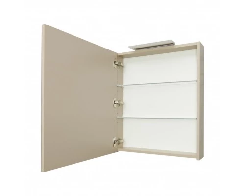 OLETA Зеркальный шкаф 60, левый, капучино