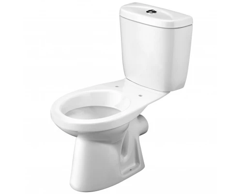 АНИМО Унитаз-компакт, горизонт. выпуск, 2-х реж. арматура, сиденье дюропласт. САНТЕК 