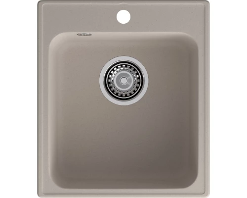 GranFest QUARZ (ECO-17) Мойка  1-чаш. 420*480 (песок)