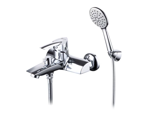 Mars Смеситель для ванны, монолит.излив 193мм лейка, р/ОД, хром, LM, LM3514C