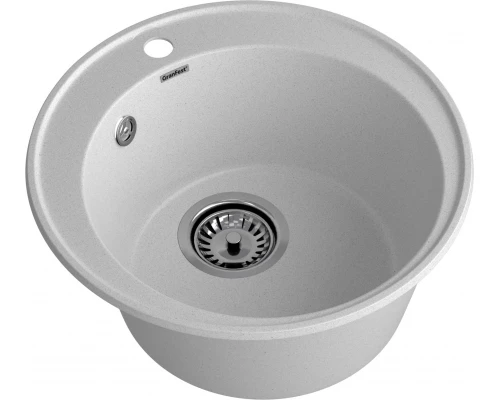 GranFest QUARZ (ECO-08) Мойка чаша D=480мм (серый)