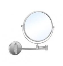 Зеркало для ванной  Reflex, с увеличением Х3, Ø 200 мм, латунь,  08009.2.B глянец