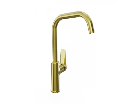 Смеситель для кухни TOKITO KIN брашированное золото (TOK-KIN-1013)