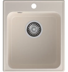 GranFest QUARZ (ECO-17) Мойка  1-чаш. 420*480 (белый)
