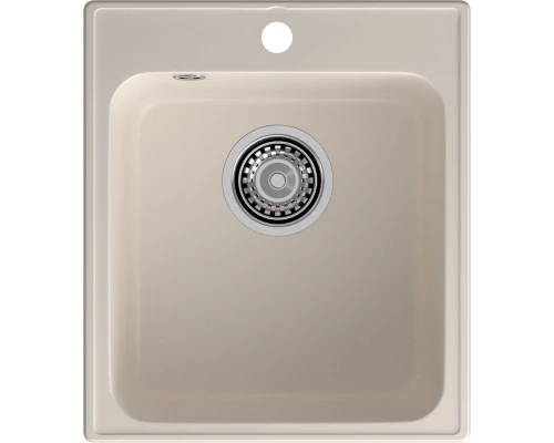 GranFest QUARZ (ECO-17) Мойка  1-чаш. 420*480 (белый)