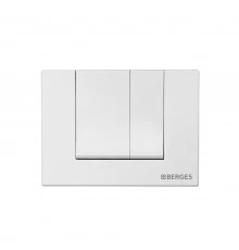 Кнопка  для инсталляции NOVUM S1, белая, BERGES