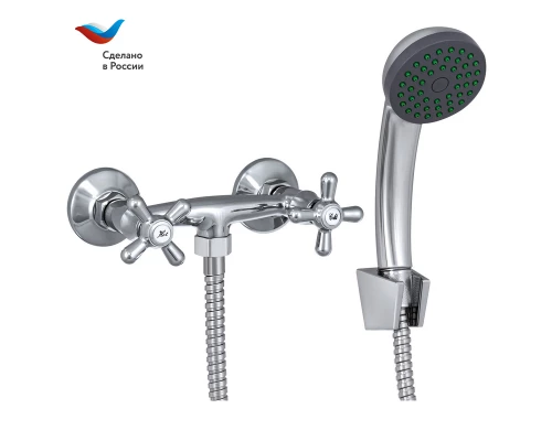 ПРОРАБ Смеситель для душа,двуручный, СЛАВЕН, О40