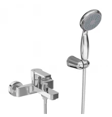 Aura Смеситель для ванны, монолит.излив 182мм лейка, р/ОД,цвет, хром, LM, LM0614C