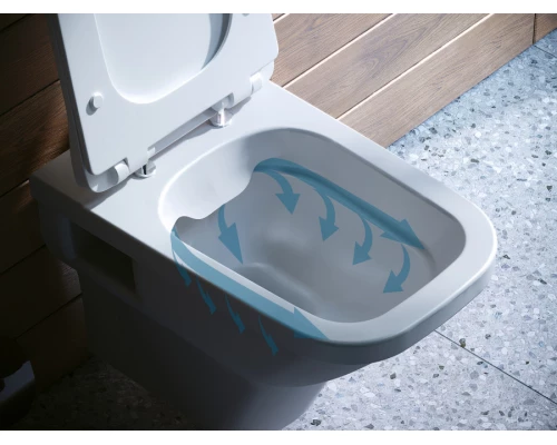 ПЭК ЛАЙН rimless (подв.унитаз+ инсталл.+сид.SC+белая кнопка двойного слива) САНТЕК