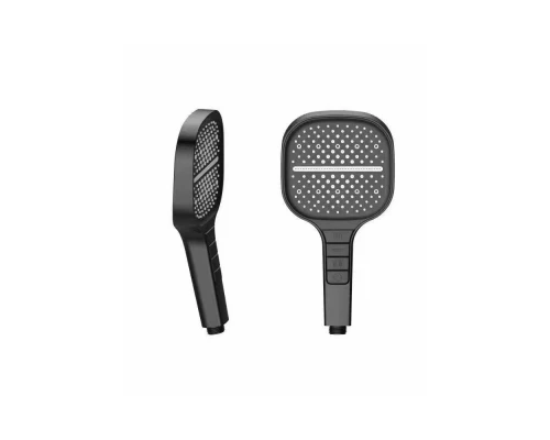 Ручная лейка H2, черный матовый, пластик, BERGES