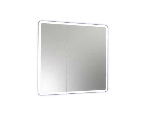 Зеркало-шкаф Emotion LED 800х800 с датчиком движения