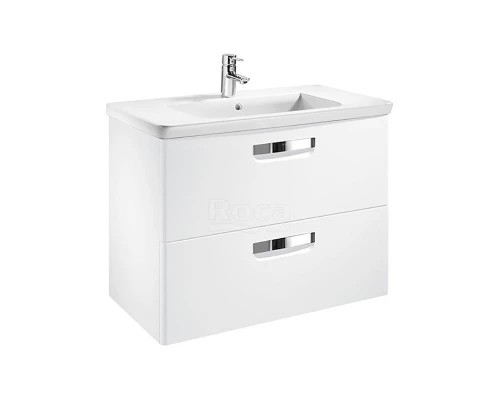 Тумба под раковину Roca The Gap 60 ZRU9302879, цвет белый глянцевый