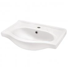 Раковина мебельная Santek Селигер-60, WH110268, 60.5 x 44.5 см, белая