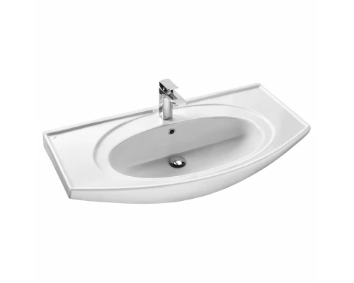 Раковина Santek Энигма100, 1WH207777, 99.5.3 x 51.5 см, фарфор, белая