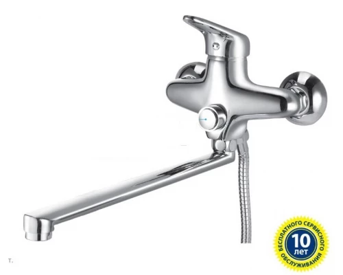 Смеситель Lemark Luna LM4157C универсальный, излив плоский