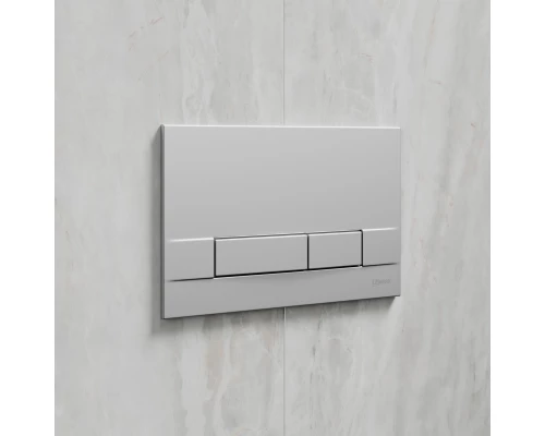 Комплект 3в1: Инсталляция Lemark PENEDA EXPERT с кнопкой смыва BIT хром матовый + унитаз подвесной Торнадо (100123433)