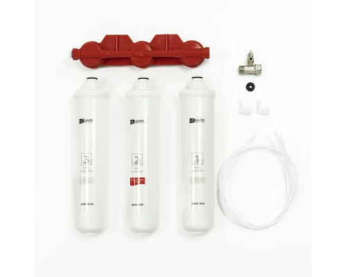 Комплект Lemark Смеситель LM7261BL для кухни + Фильтр BASIC для очистки воды от хлора и вредных примесей (LM7261BL085)