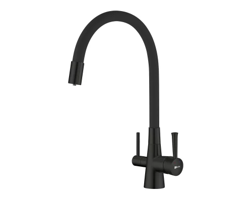 Комплект LEMARK Смеситель LM3075BL для кухни + Фильтр BASIC для очистки воды (LM3075BL085)